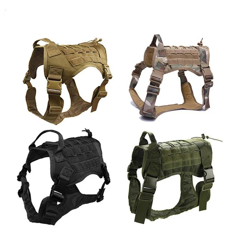 Your Pet Dog Nylon Vest Harness Sets Outdoor Tactical Training Dog Clothes For Medium Big Hunting Dog Pitbull Bull Terrier Rottweiler Your Pet Dog Nylon Vest Harness Sets Outdoor Tactical Training Dog Clothes For Medium Big Hunting Dog Pitbull Bull Terrier Rottweiler